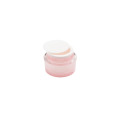 plastic jar for skin care cream pink acrylic cosmetic jar eye cream jar 5g